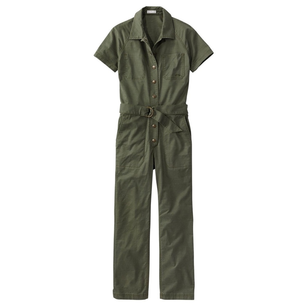 L.L.Bean Signature Cotton/TENCEL Utility Jumpsuit